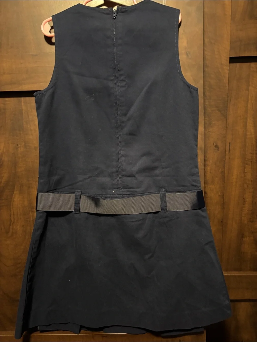 The Children’s Place Navy School Jumper with Waist Bow